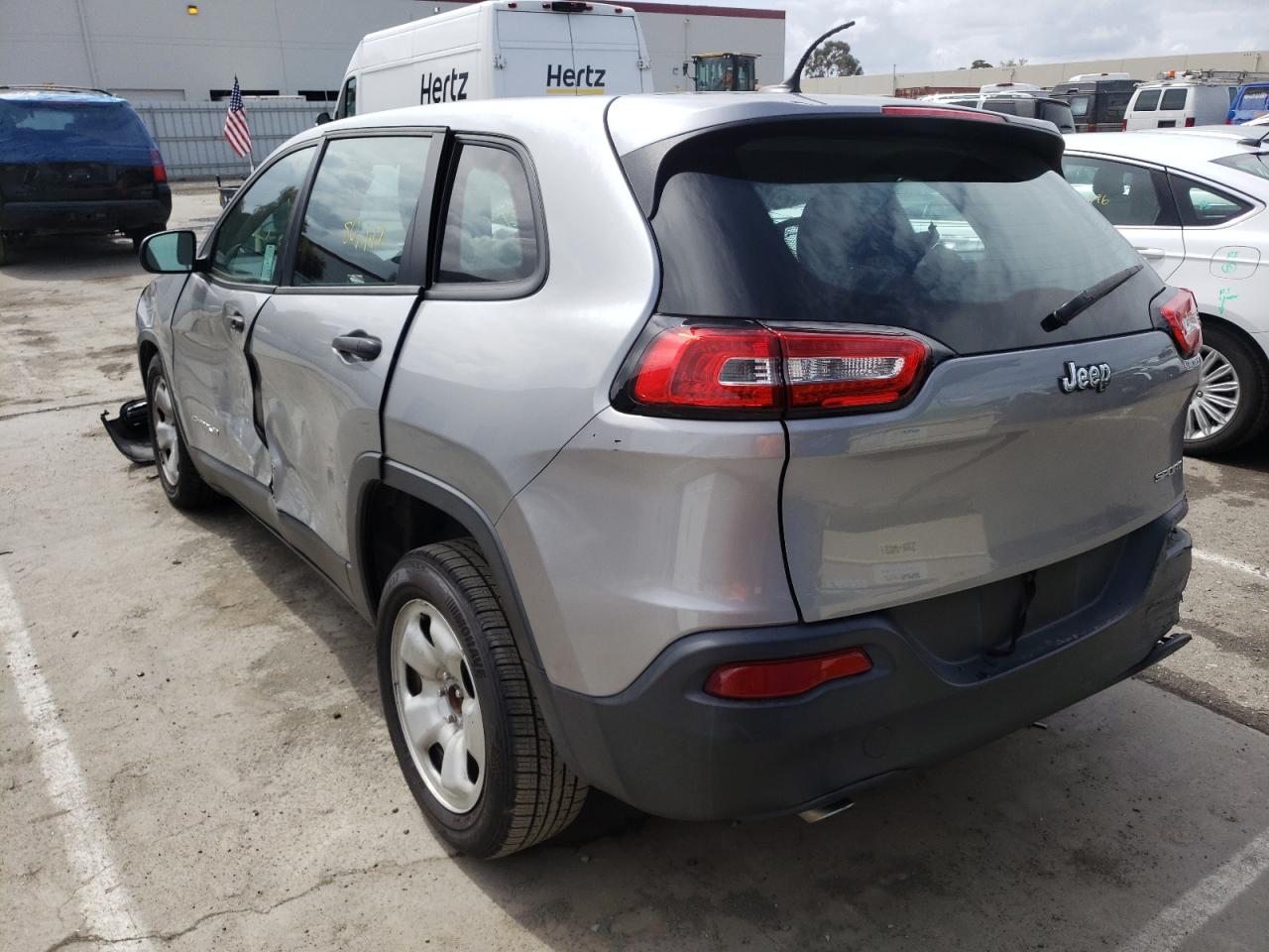 Photo 3 from auction – 2015 JEEP CHEROKEE S with VIN 1C4PJLAB7FW723010