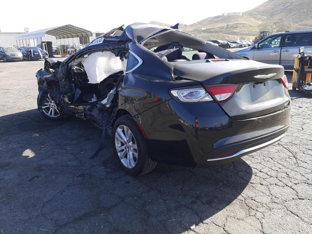 Photo 3 from auction – 2016 CHRYSLER 200 LIMITE with VIN 1C3CCCAB1GN167992