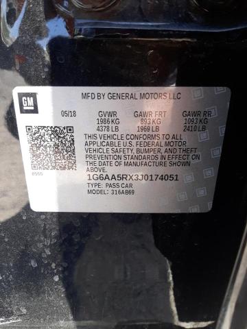 Photo 10 from auction – 2018 CADILLAC ATS with VIN 1G6AA5RX3J0174051