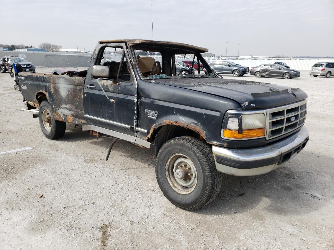 FORD F250 1996 with VIN 1FTHF26F9TEA85355 - Photo from auction