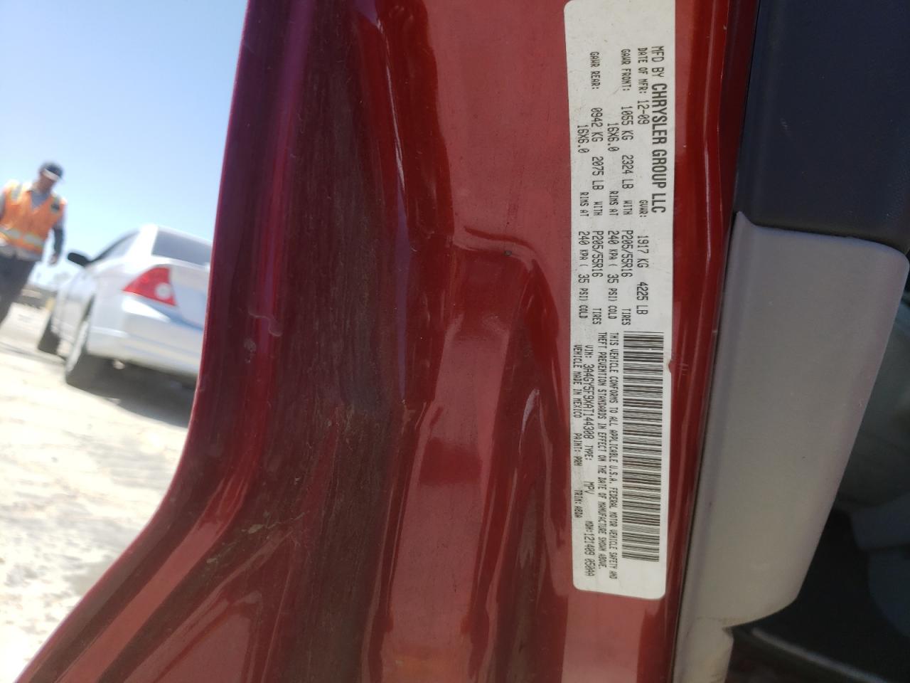 Photo 10 from auction – 2010 CHRYSLER PT CRUISER with VIN 3A4GY5F9XAT144308