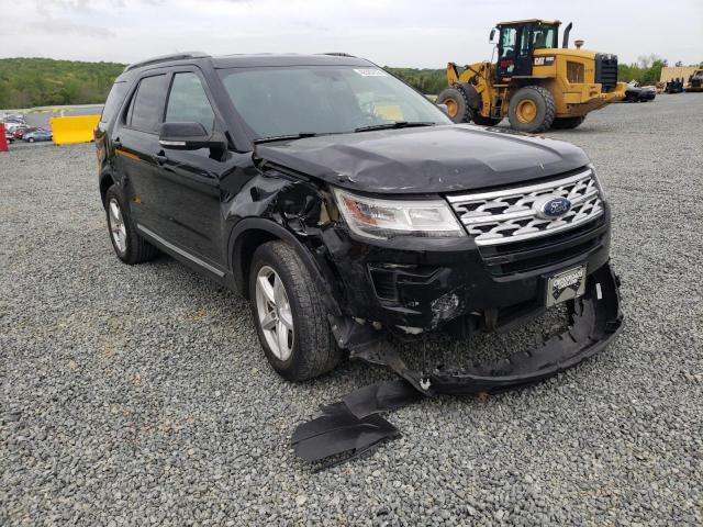 FORD EXPLORER X 2018 with VIN 1FM5K7D81JGC62817 - Photo from auction