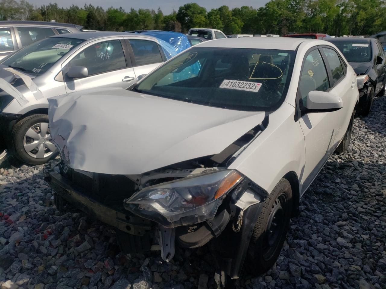 Photo 2 from auction – 2015 TOYOTA COROLLA L with VIN 2T1BURHE4FC465560