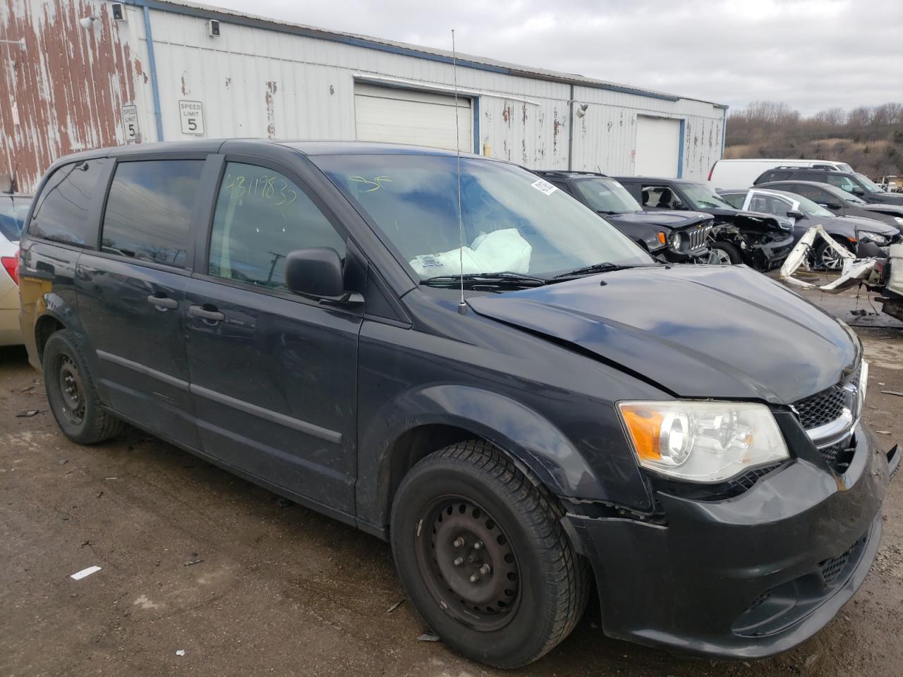DODGE GRAND CARA 2012 with VIN 2C4RDGBG4CR183167 - Photo from auction