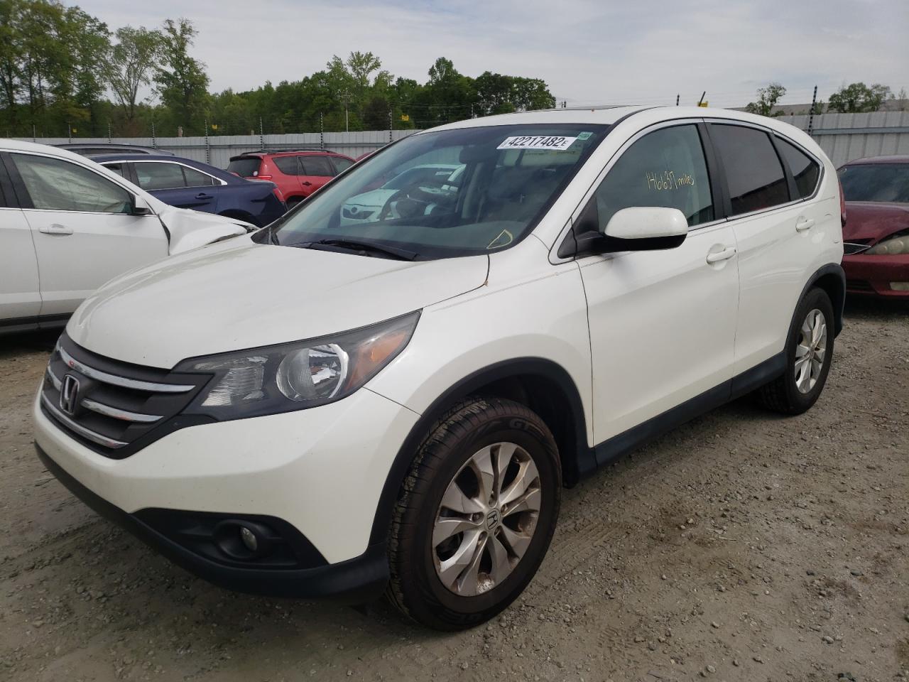 Photo 2 from auction – 2013 HONDA CR-V EX with VIN 5J6RM3H51DL043449