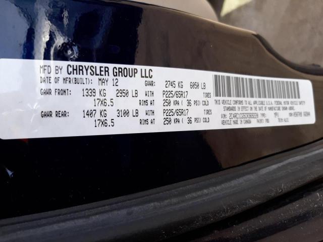 Photo 10 from auction – 2012 CHRYSLER TOWN & COU with VIN 2C4RC1CG5CR369220