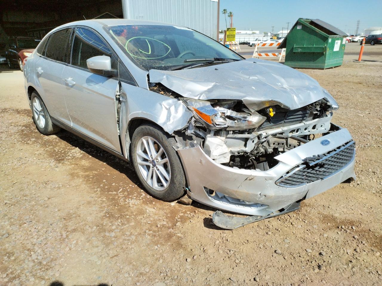 Photo 9 from auction – 2018 FORD FOCUS SE with VIN 1FADP3F2XJL230707
