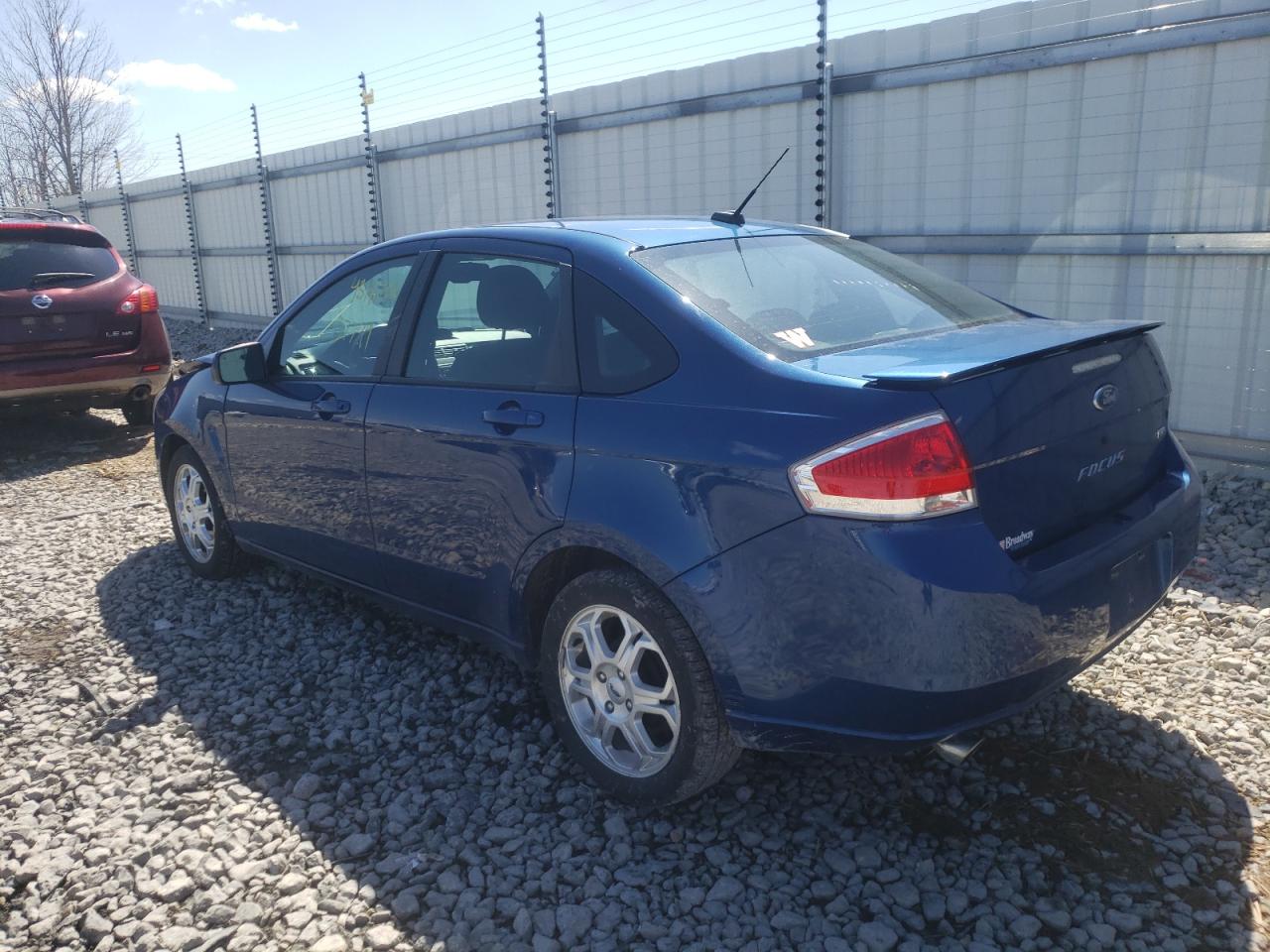 Photo 3 from auction – 2009 FORD FOCUS SES with VIN 1FAHP36N89W151560