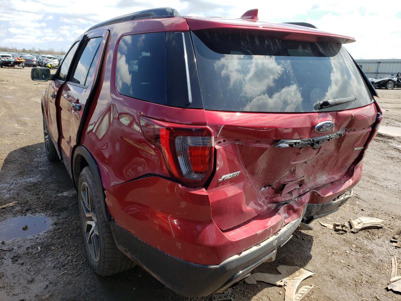 Photo 3 from auction – 2017 FORD EXPLORER S with VIN 1FM5K8GT7HGD62839