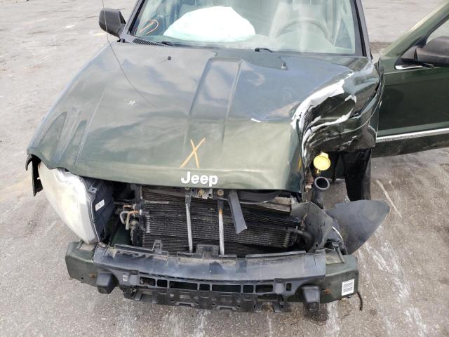 Photo 7 from auction – 2007 JEEP GRAND CHER with VIN 1J8HR58237C551262