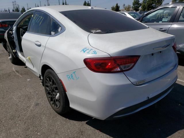 Photo 3 from auction – 2015 CHRYSLER 200 LIMITE with VIN 1C3CCCAB5FN555869