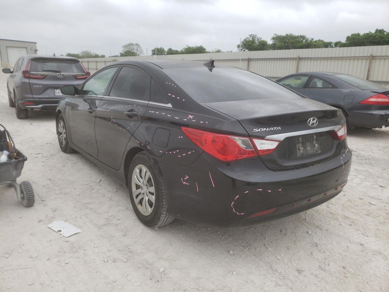 Photo 3 from auction – 2011 HYUNDAI SONATA GLS with VIN 5NPEB4AC8BH076166