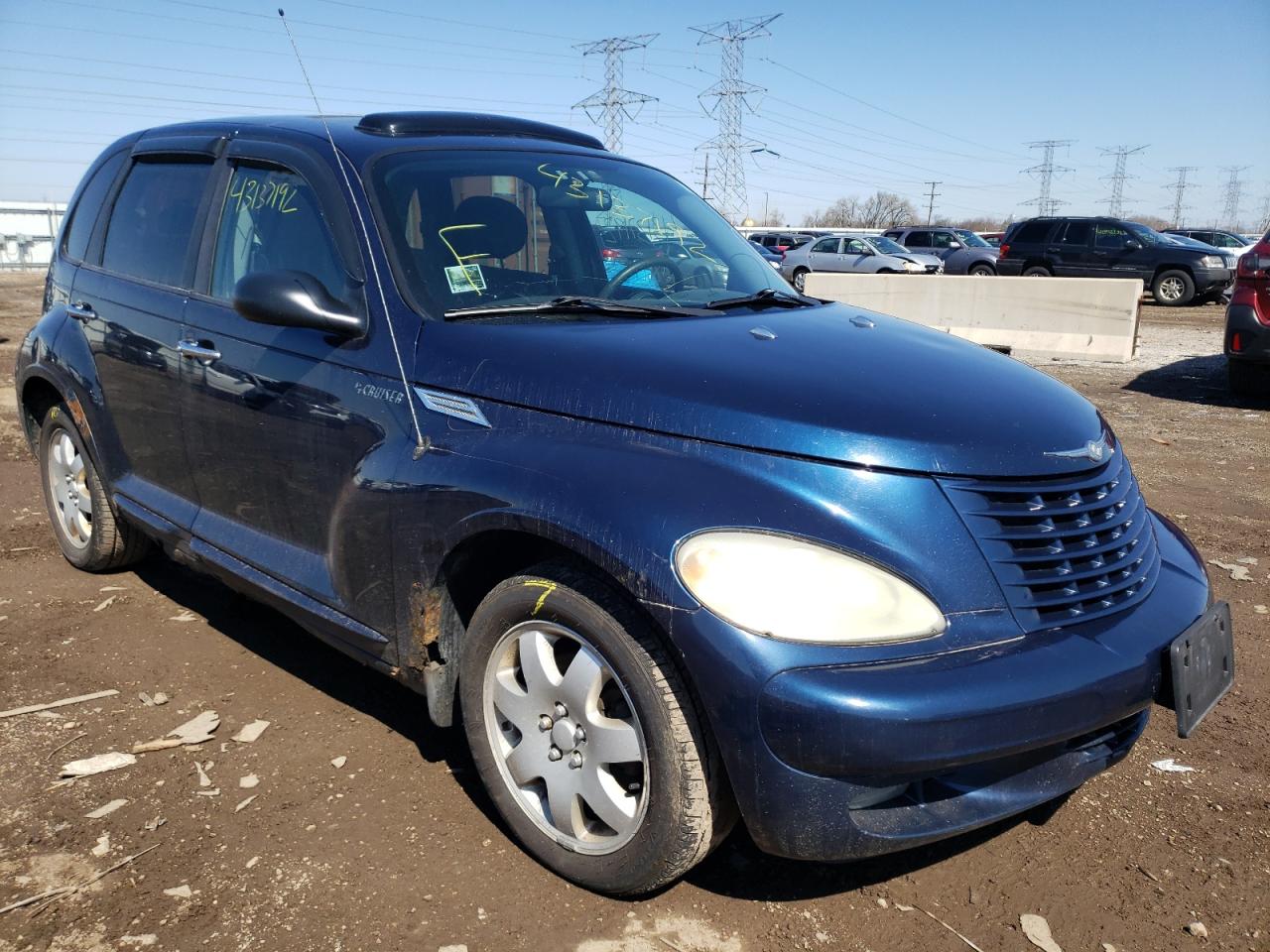 CHRYSLER PT CRUISER 2003 with VIN 3C4FY58B43T542411 - Photo from auction