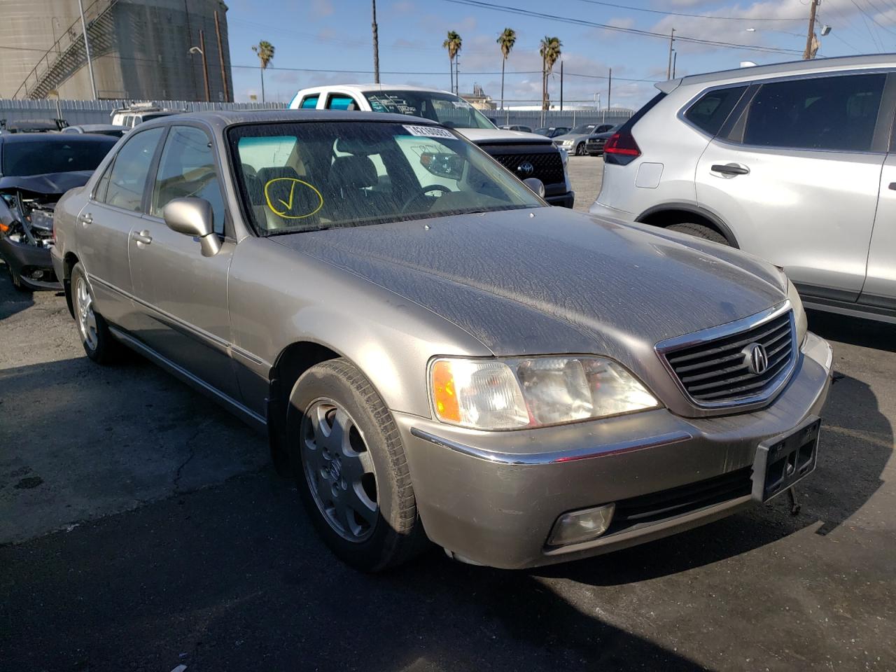 ACURA 3.5RL 2002 with VIN JH4KA96522C003706 - Photo from auction