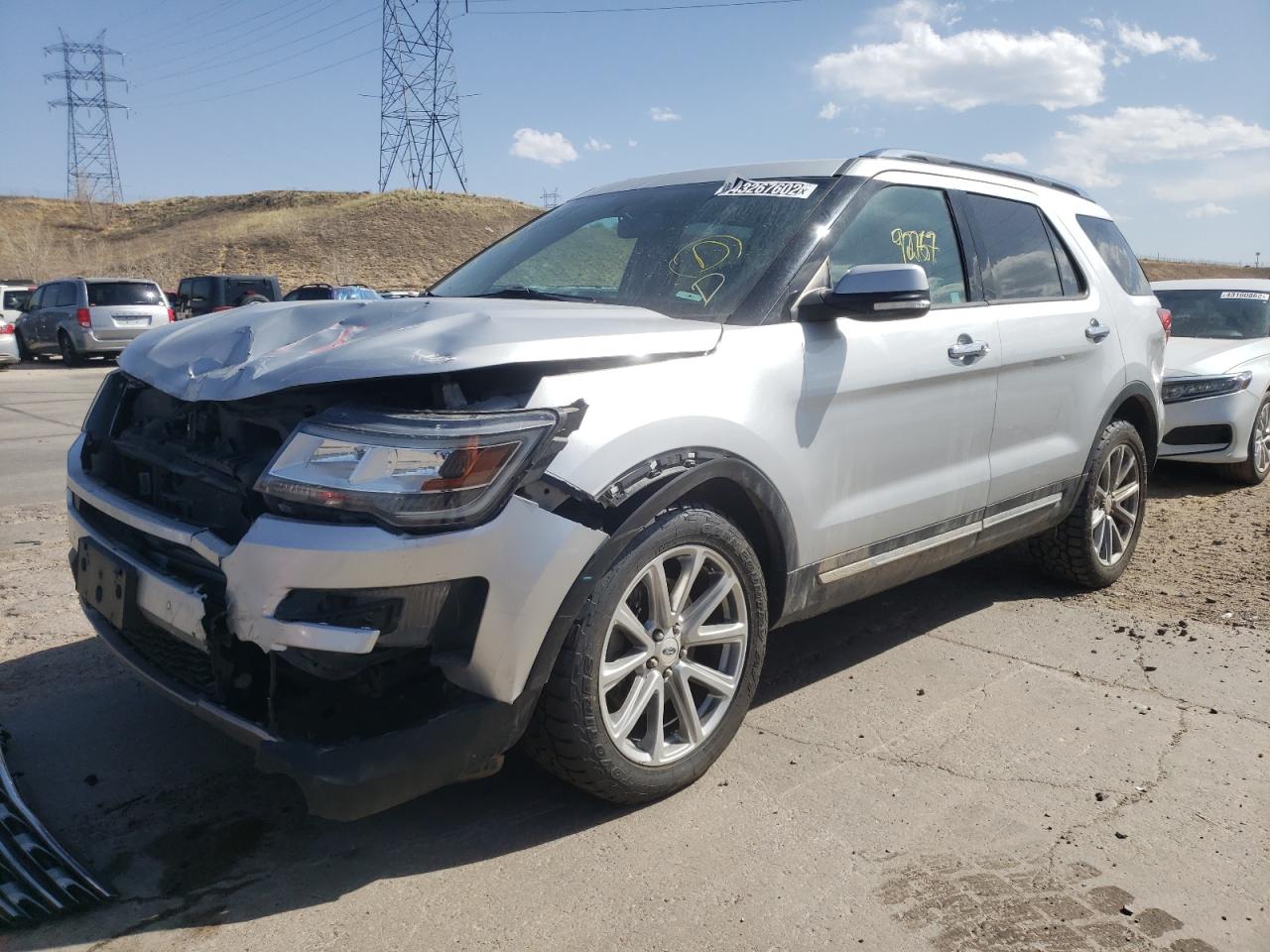 Photo 2 from auction – 2017 FORD EXPLORER L with VIN 1FM5K8F82HGC93863
