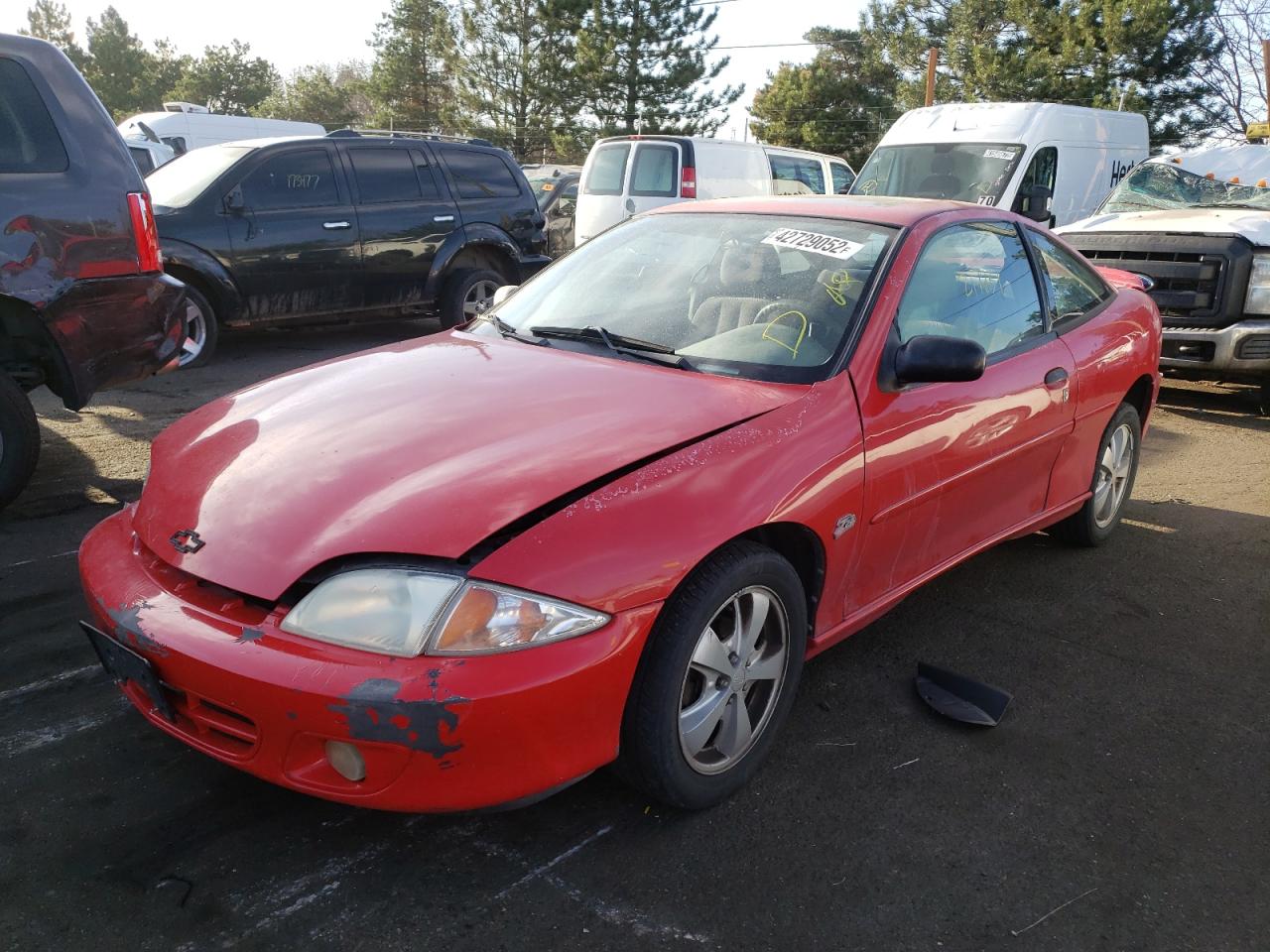 Photo 2 from auction – 2001 CHEVROLET CAVALIER Z with VIN 1G1JF12TX17178497