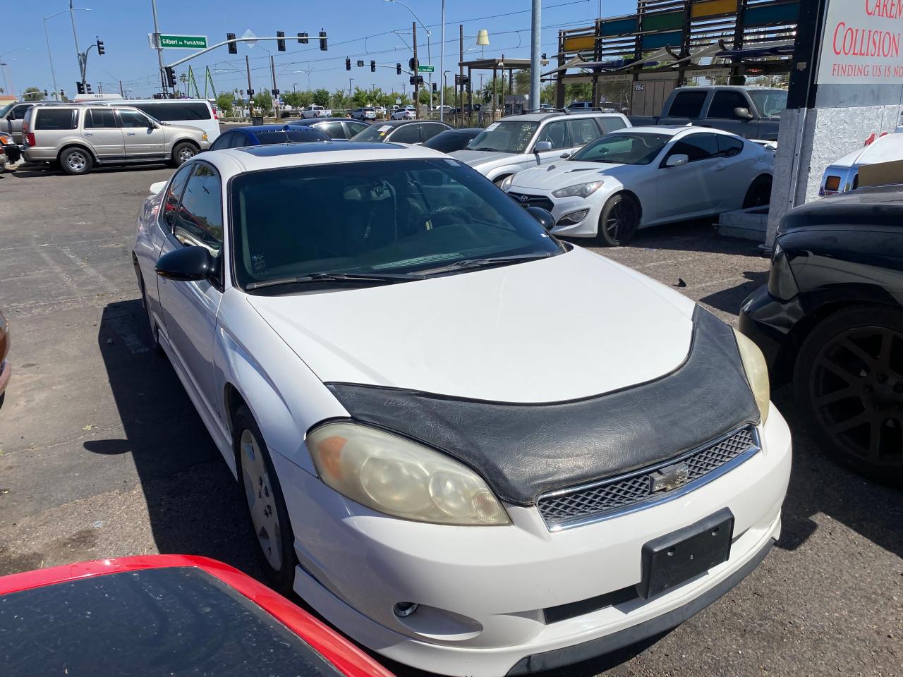 CHEVROLET MONTE CARL 2006 with VIN 2G1WL15C769174133 - Photo from auction