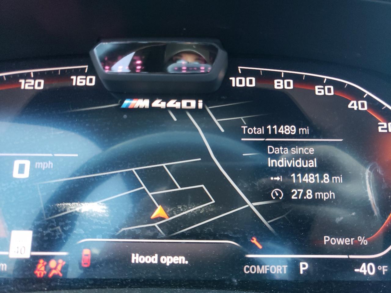 Photo 8 from auction – 2022 BMW M440I with VIN WBA83AP00NCH69402