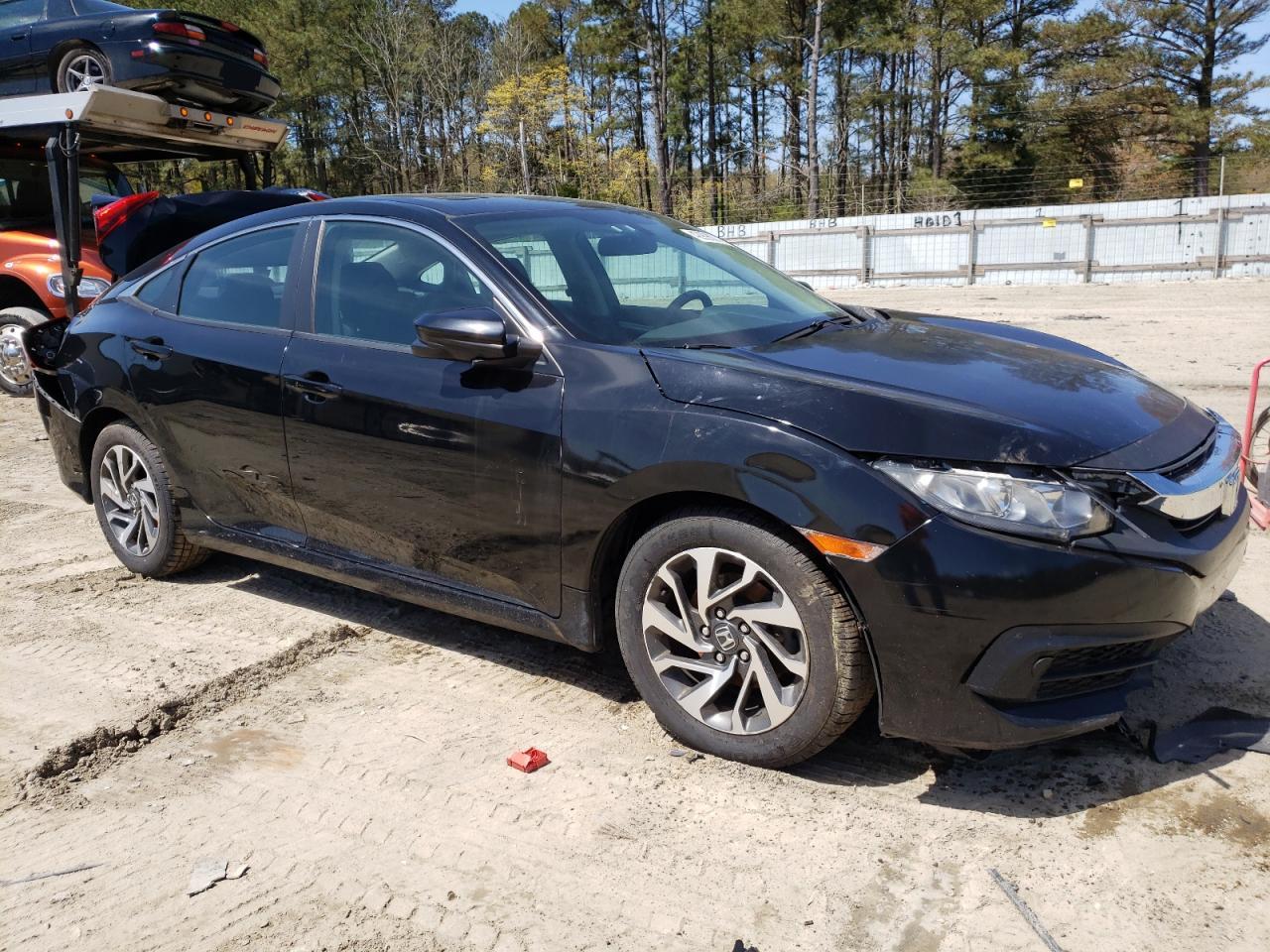 HONDA CIVIC EX 2016 with VIN 19XFC2F70GE227935 - Photo from auction