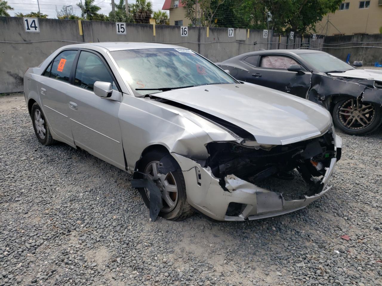 CADILLAC CTS 2007 with VIN 1G6DM57T570164960 - Photo from auction