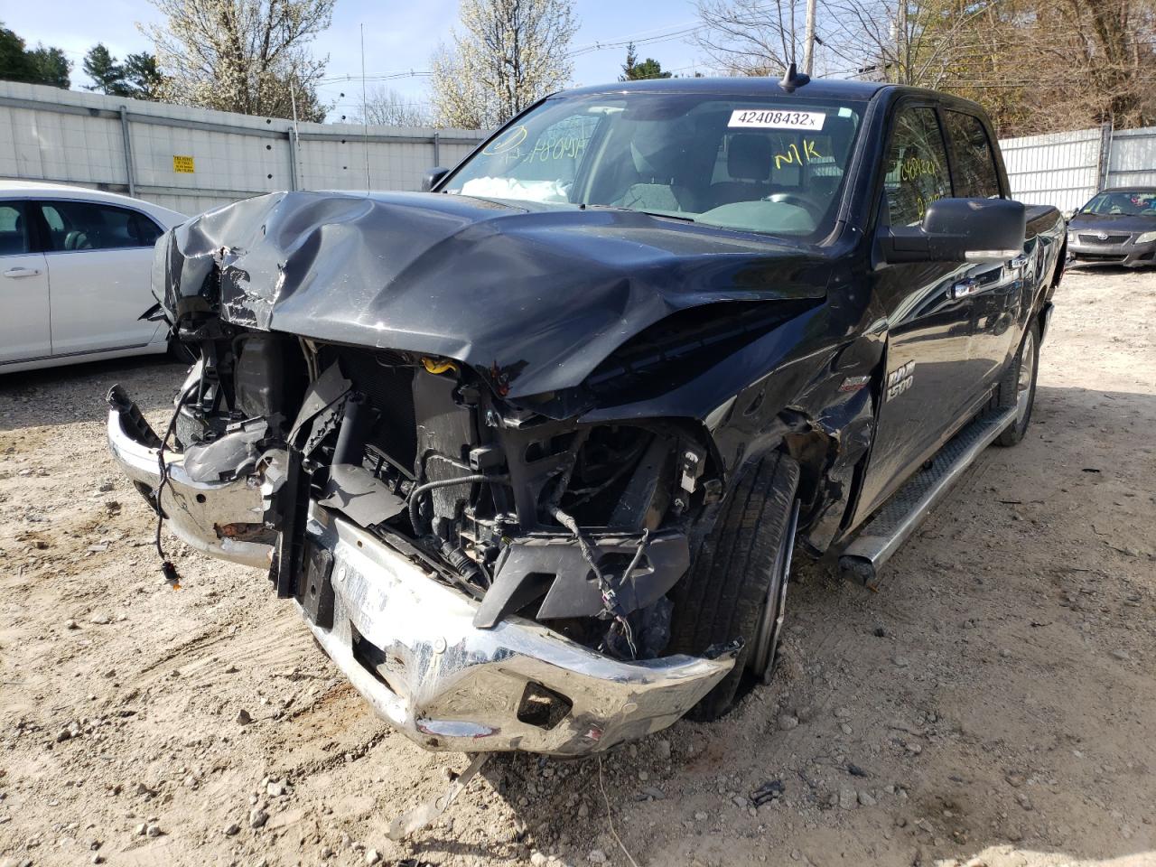 Photo 2 from auction – 2018 RAM 1500 SLT with VIN 3C6RR7LT5JG186554