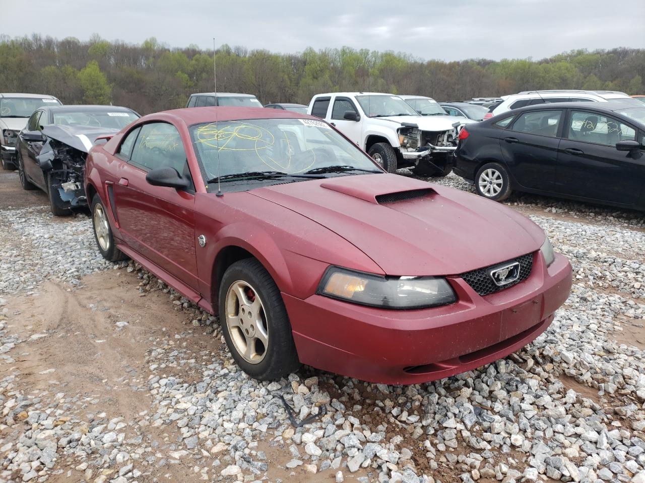 FORD MUSTANG 2004 with VIN 1FAFP40634F136097 - Photo from auction