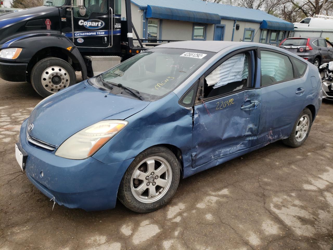 Photo 10 from auction – 2006 TOYOTA PRIUS with VIN JTDKB20U267080502
