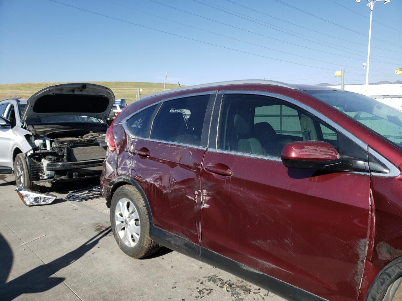 Photo 10 from auction – 2014 HONDA CR-V EXL with VIN 5J6RM4H71EL011979