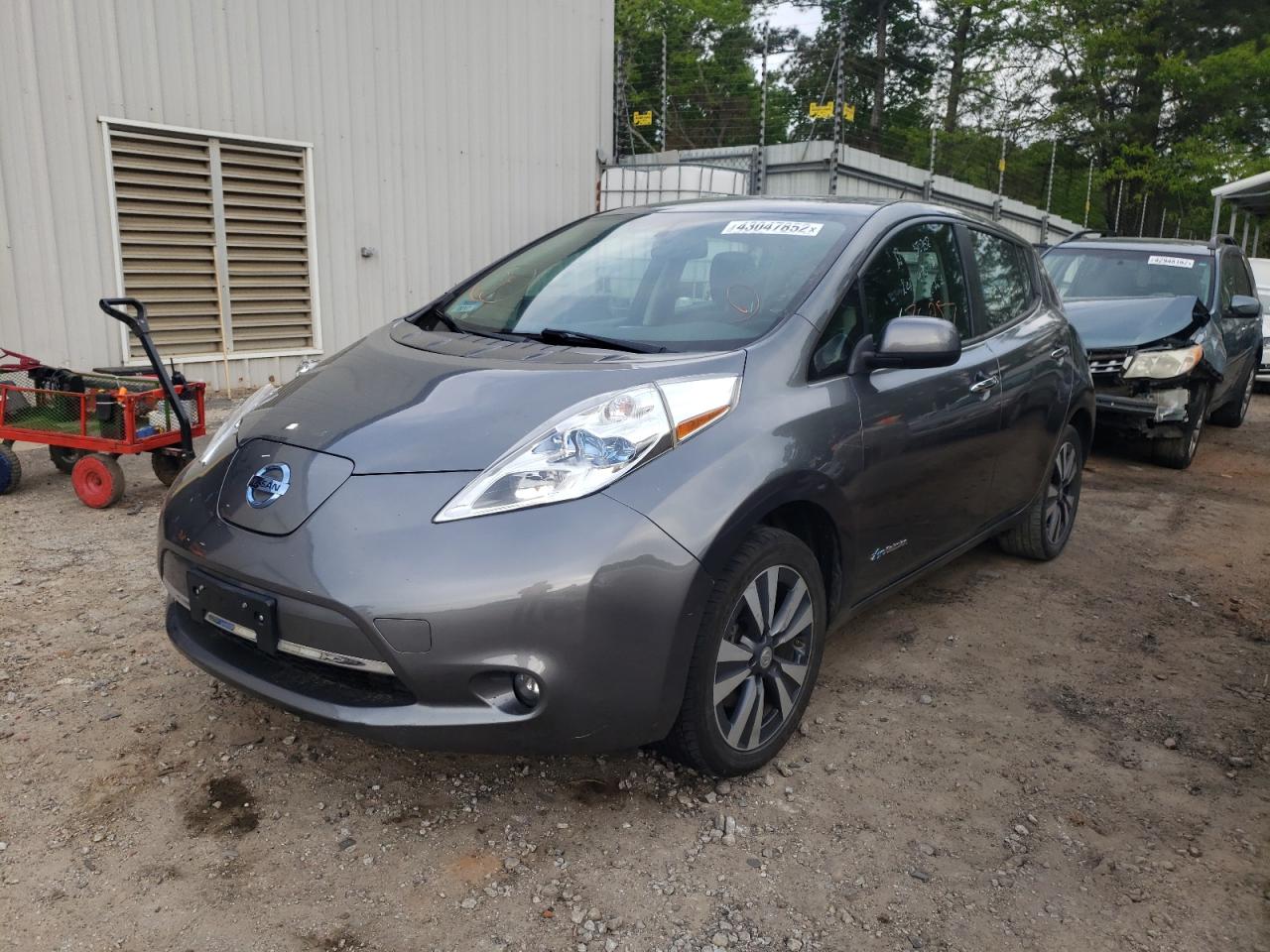 Photo 2 from auction – 2015 NISSAN LEAF S with VIN 1N4AZ0CP2FC322204