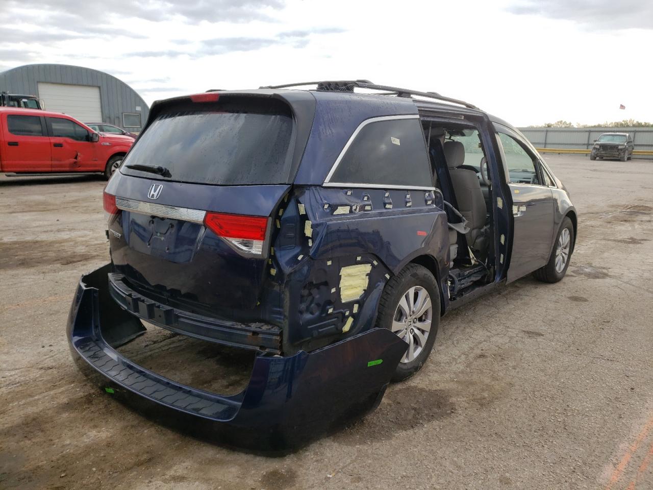 Photo 4 from auction – 2015 HONDA ODYSSEY EX with VIN 5FNRL5H66FB016508