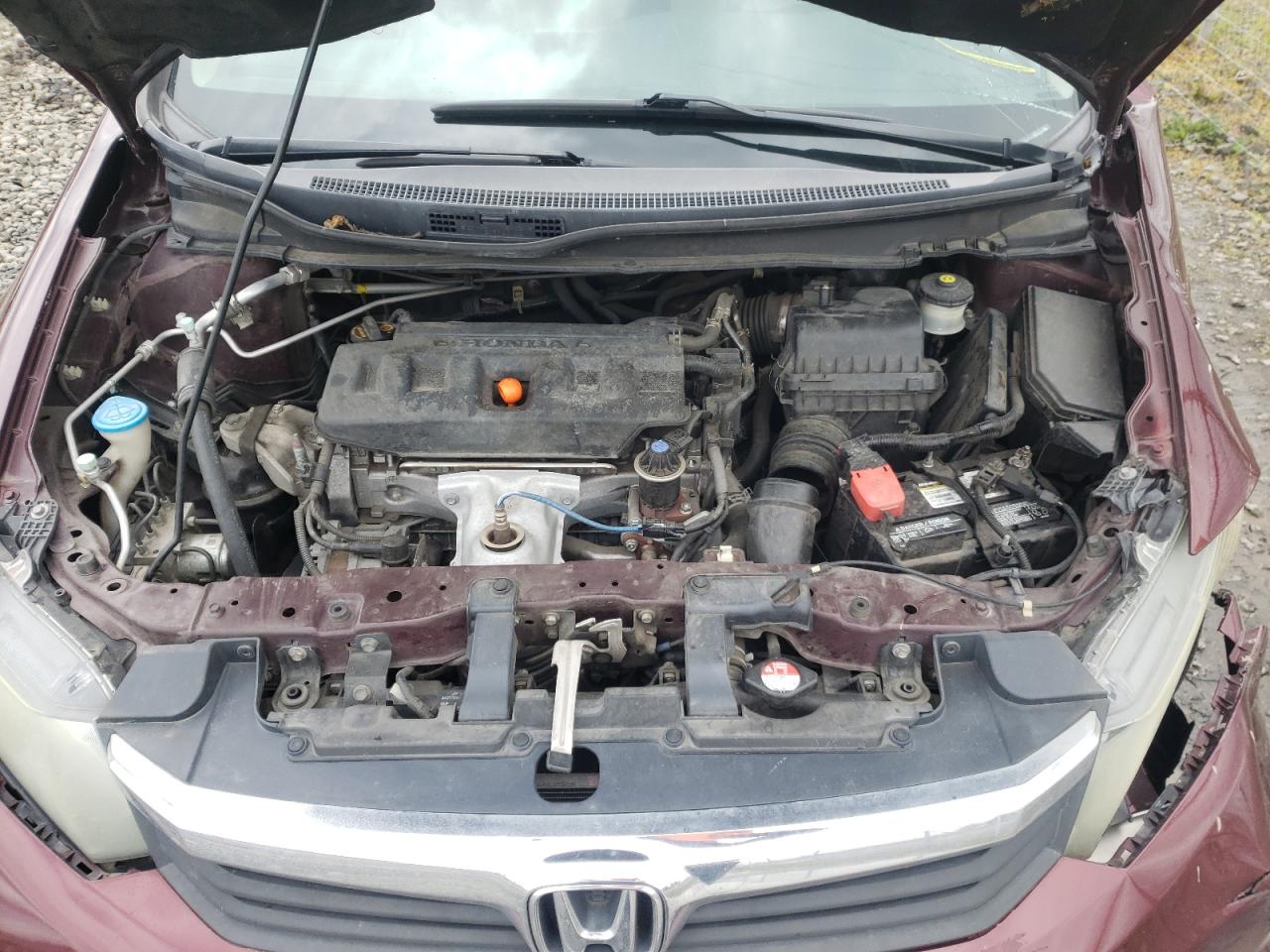 Photo 7 from auction – 2012 HONDA CIVIC LX with VIN 2HGFB2F50CH560007