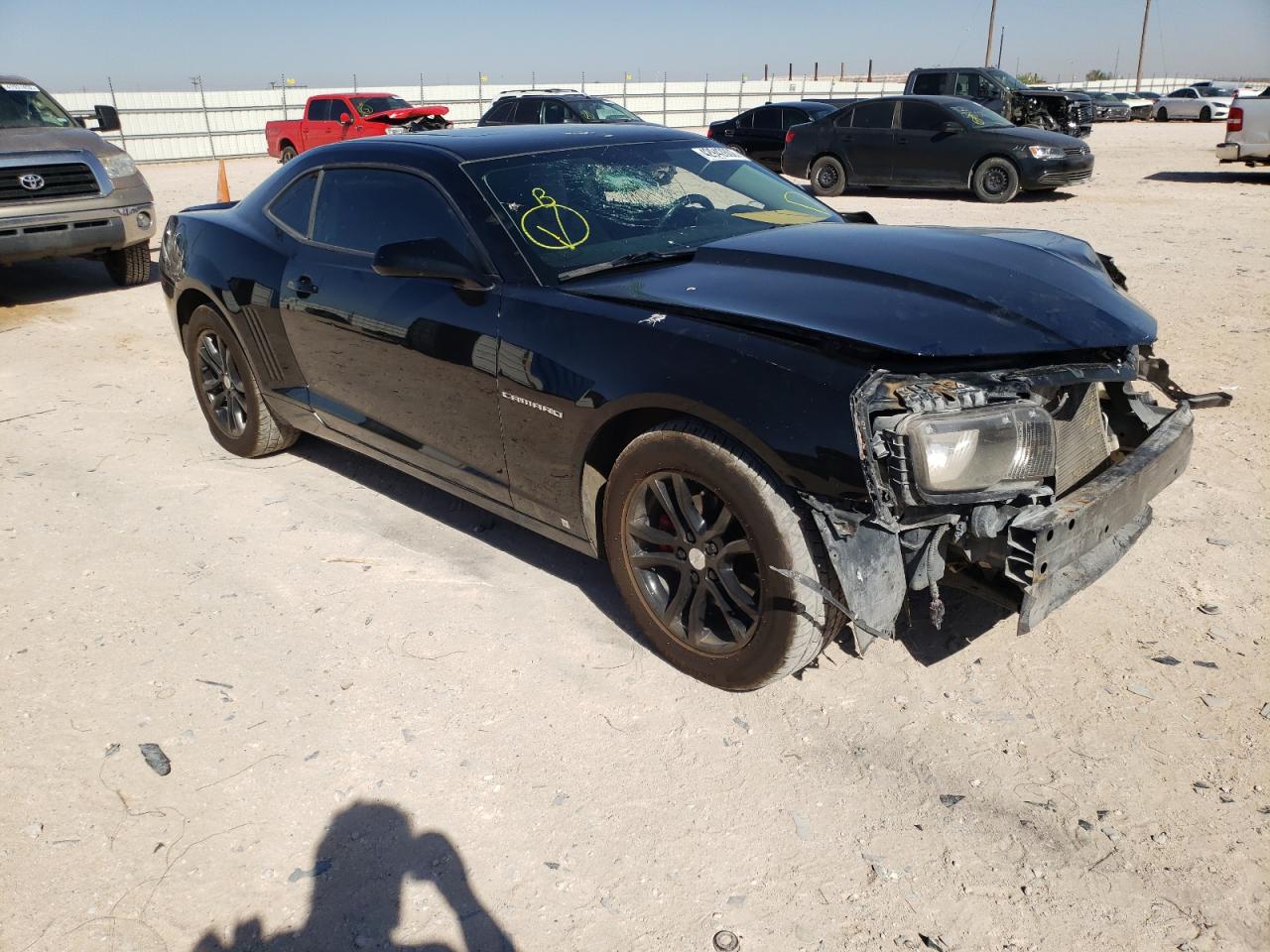CHEVROLET CAMARO LT 2010 with VIN 2G1FB1EV5A9106782 - Photo from auction