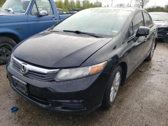 Photo 2 from auction – 2012 HONDA CIVIC EXL with VIN 2HGFB2F91CH505374