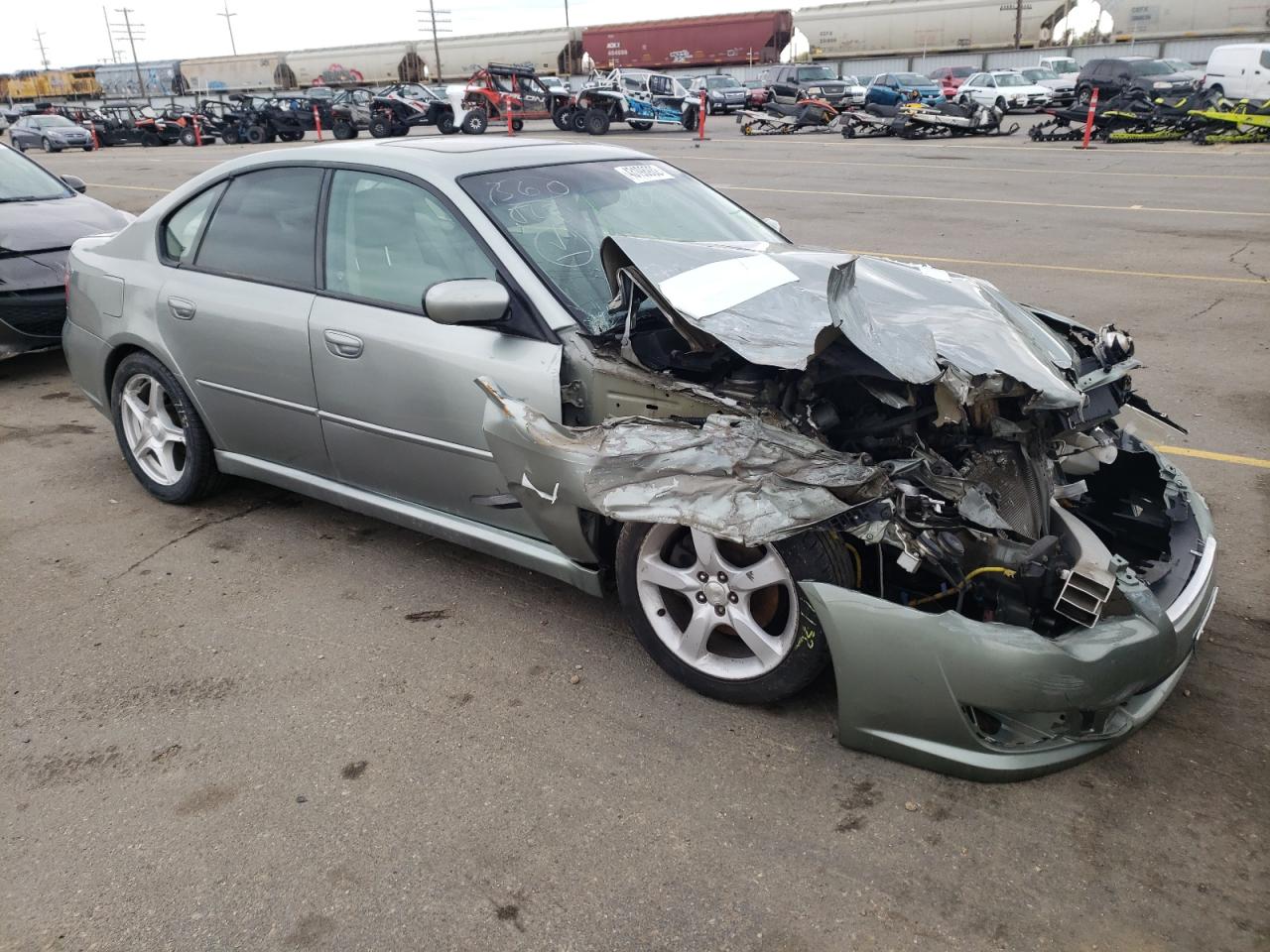 SUBARU LEGACY 2.5 2009 with VIN 4S3BL616897227396 - Photo from auction