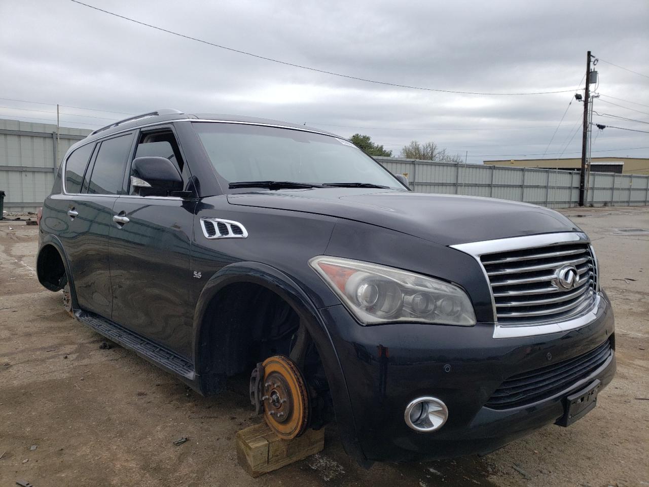 INFINITI QX80 2014 with VIN JN8AZ2NE5E9064066 - Photo from auction