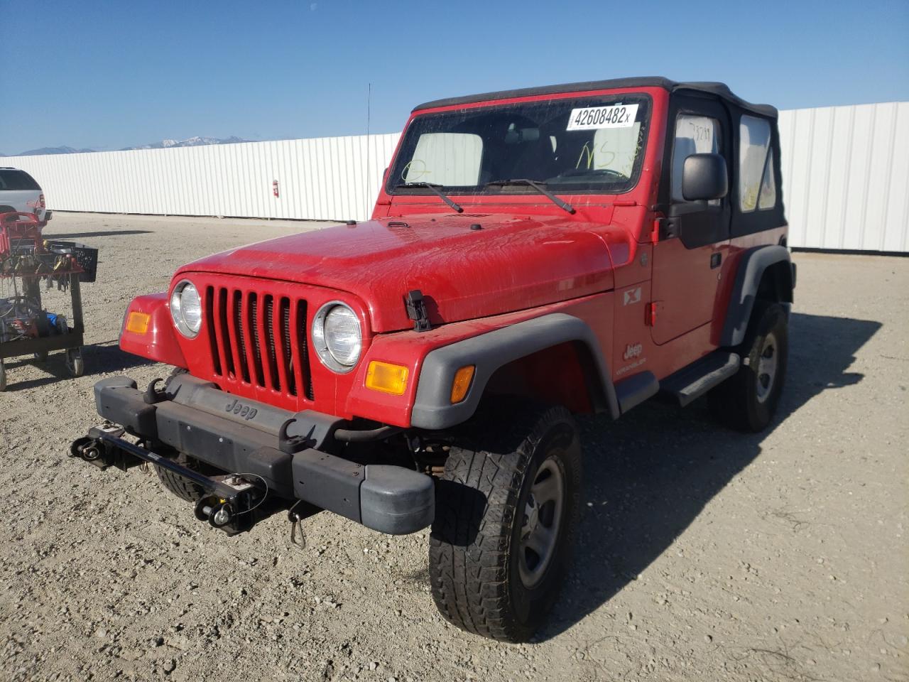 Photo 2 from auction – 2004 JEEP WRANGLER X with VIN 1J4FA39S24P790048