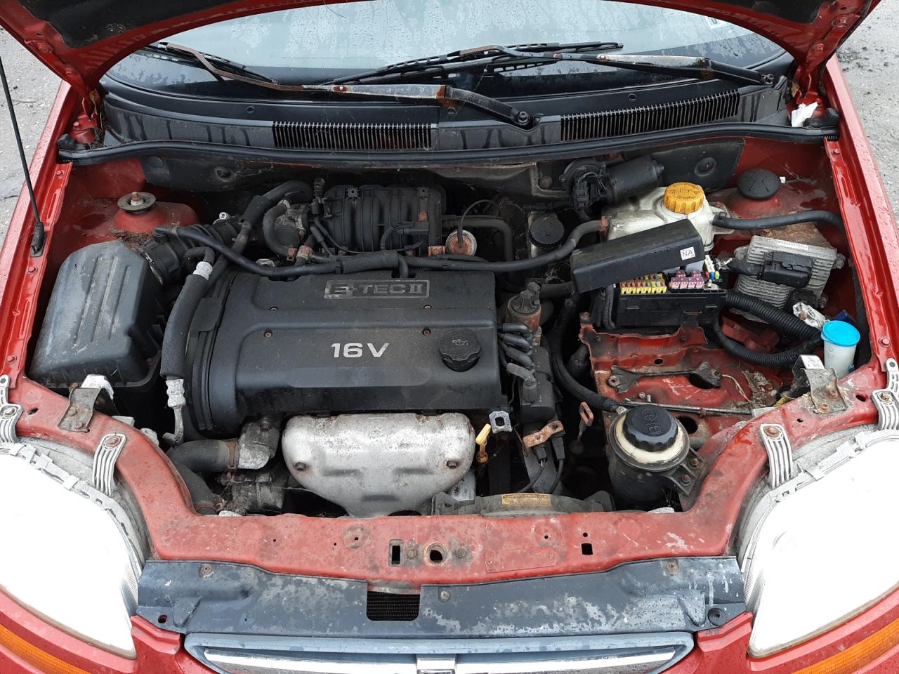 Photo 7 from auction – 2006 CHEVROLET AVEO BASE with VIN KL1TD66676B620123