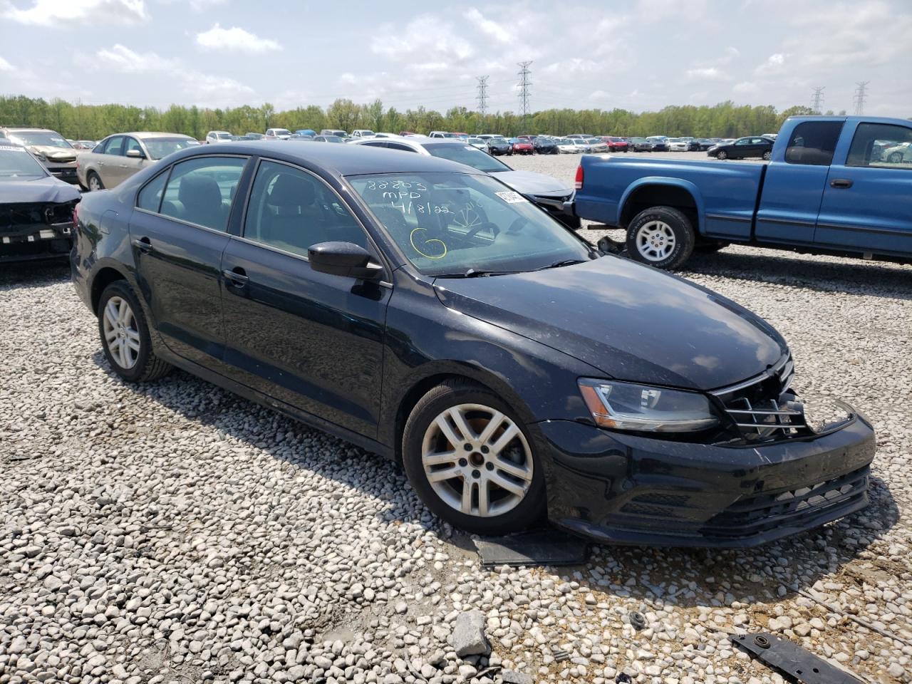 Photo 1 from auction – 2018 VOLKSWAGEN JETTA S with VIN 3VW2B7AJ9JM222115