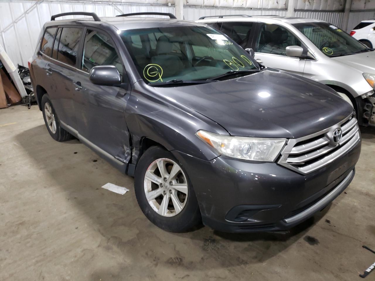 Photo 1 from auction – 2013 TOYOTA HIGHLANDER with VIN 5TDBK3EH9DS244168