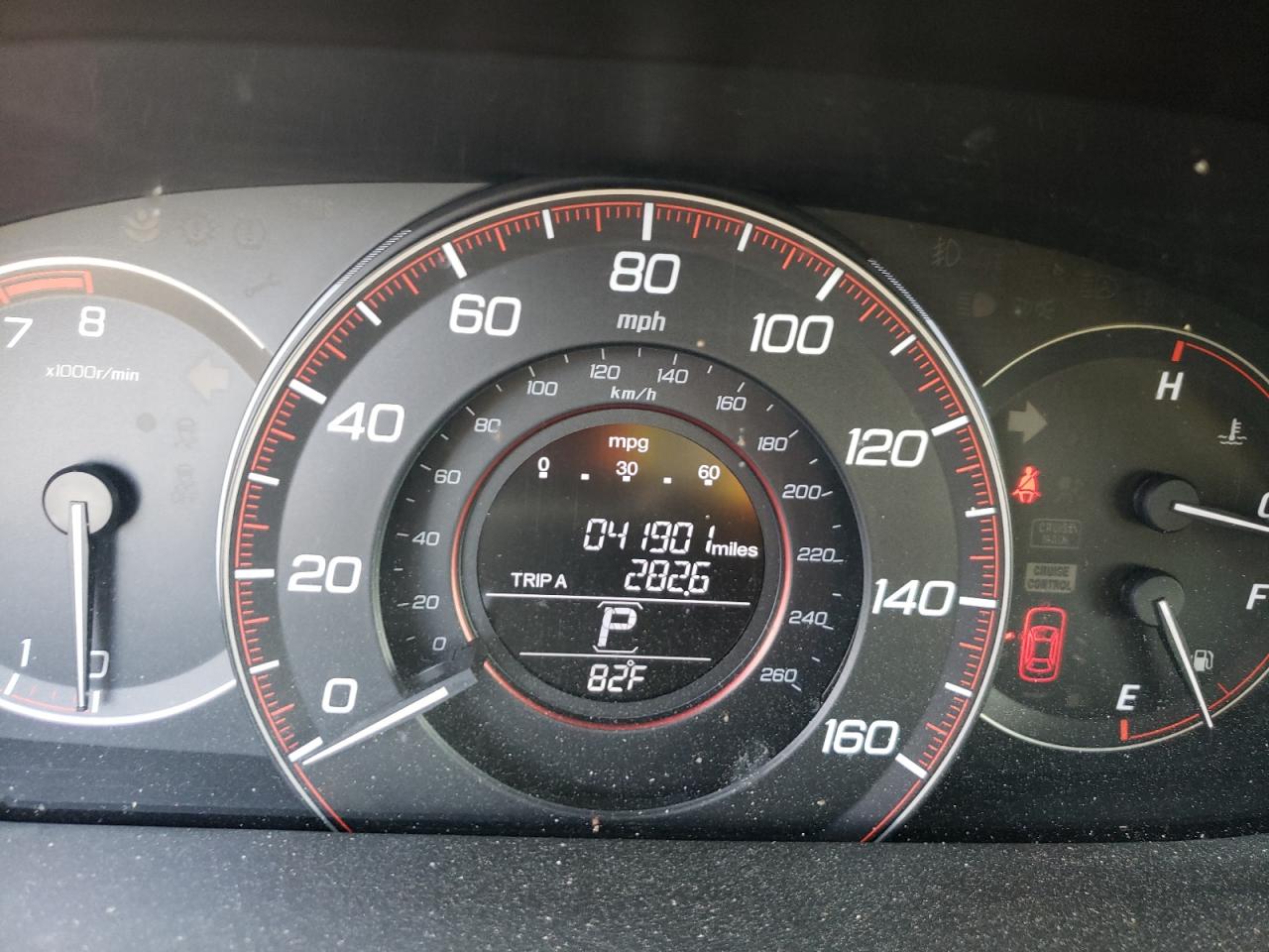 Photo 8 from auction – 2015 HONDA ACCORD SPO with VIN 1HGCR2F54FA122575