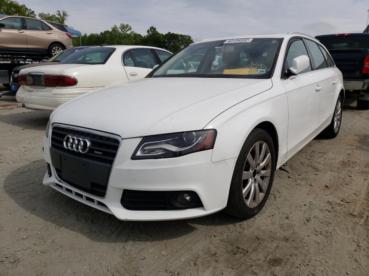 Photo 2 from auction – 2010 AUDI A4 PREMIUM with VIN WAUWFAFL4AA082159
