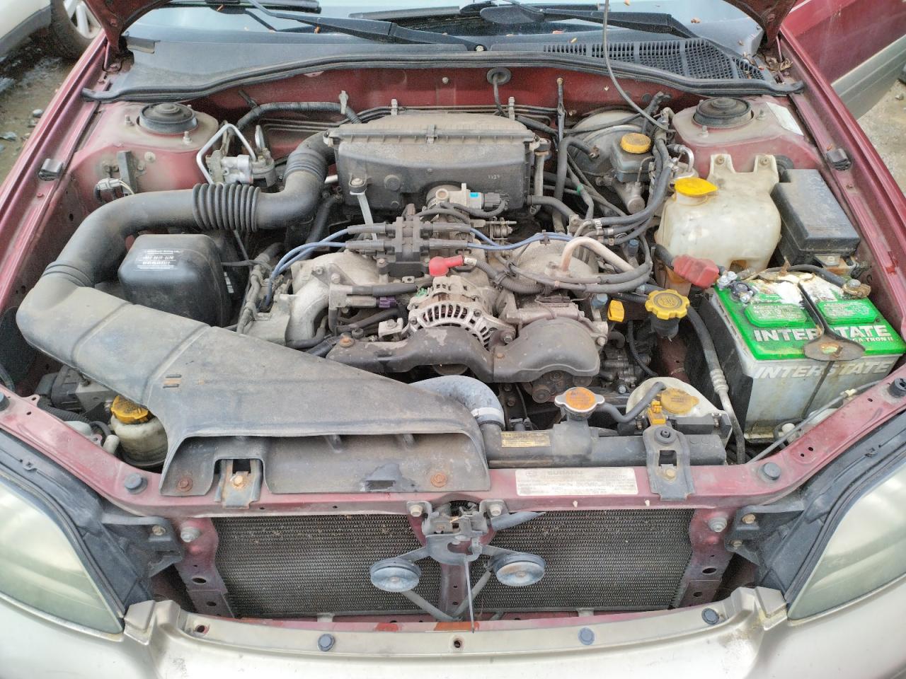 Photo 7 from auction – 2002 SUBARU LEGACY OUT with VIN 4S3BH665X27631808