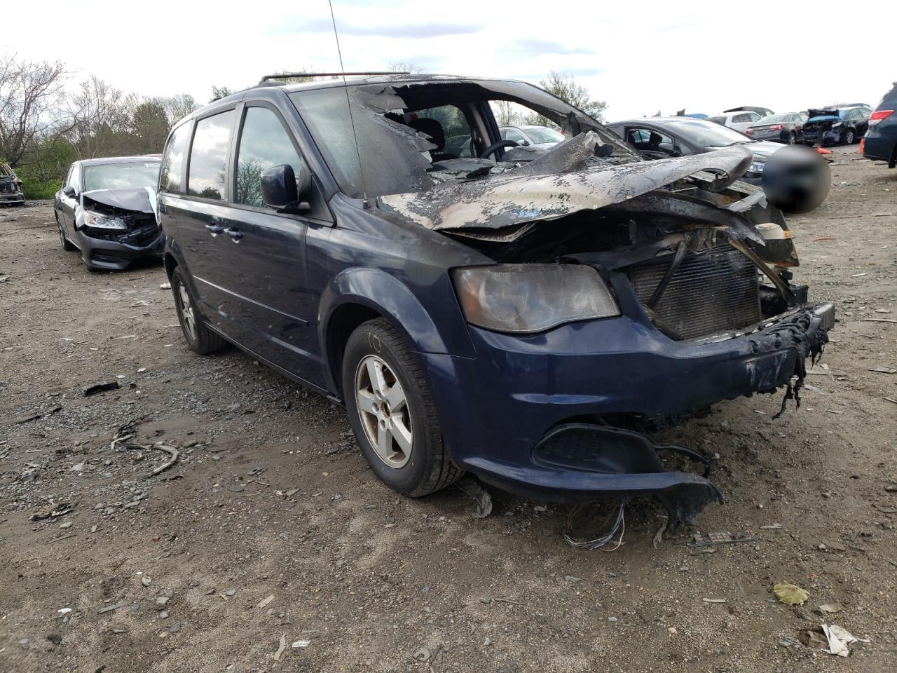 DODGE GRAND CARA 2013 with VIN 2C4RDGCG0DR611686 - Photo from auction