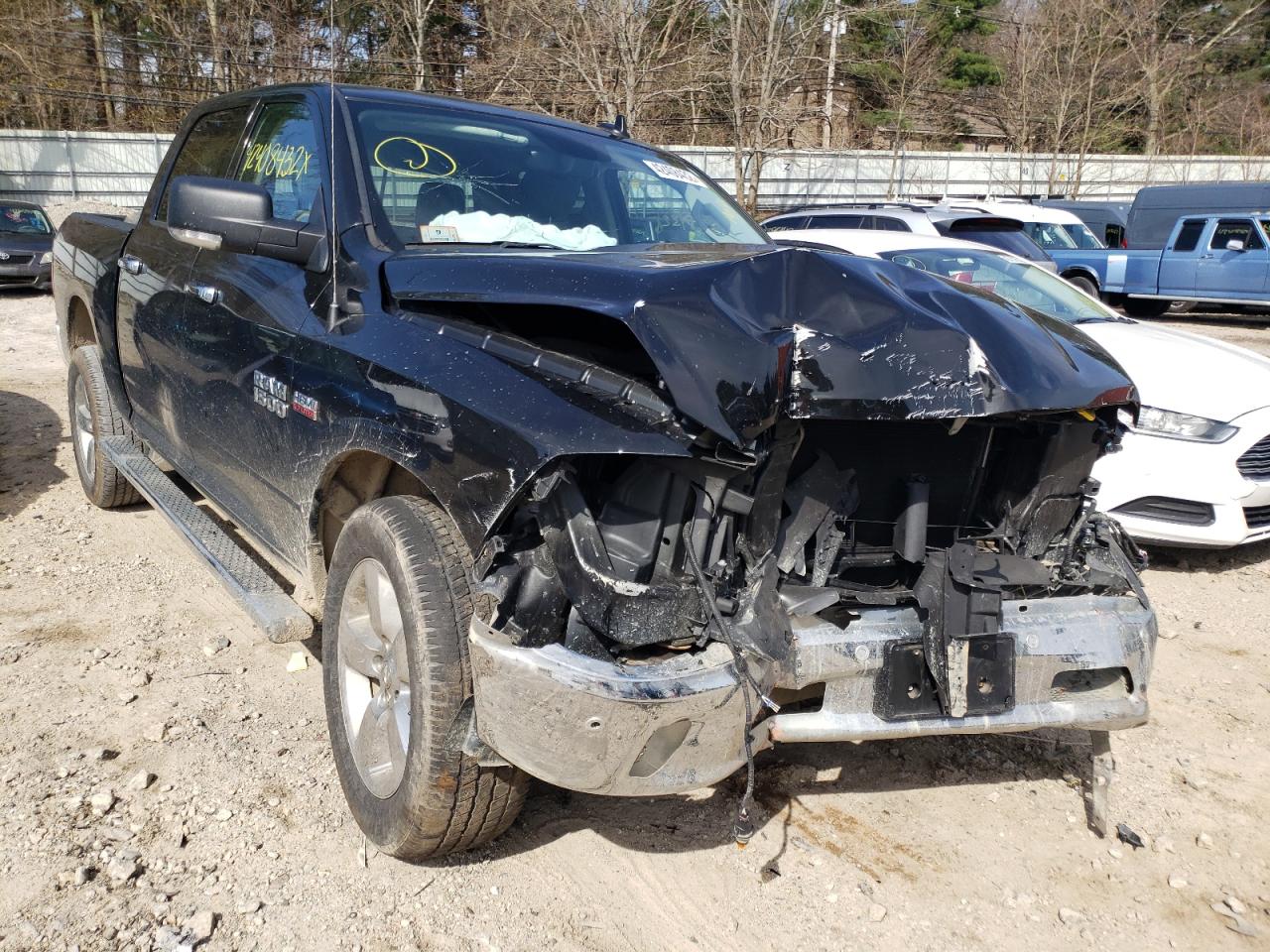 RAM 1500 SLT 2018 with VIN 3C6RR7LT5JG186554 - Photo from auction