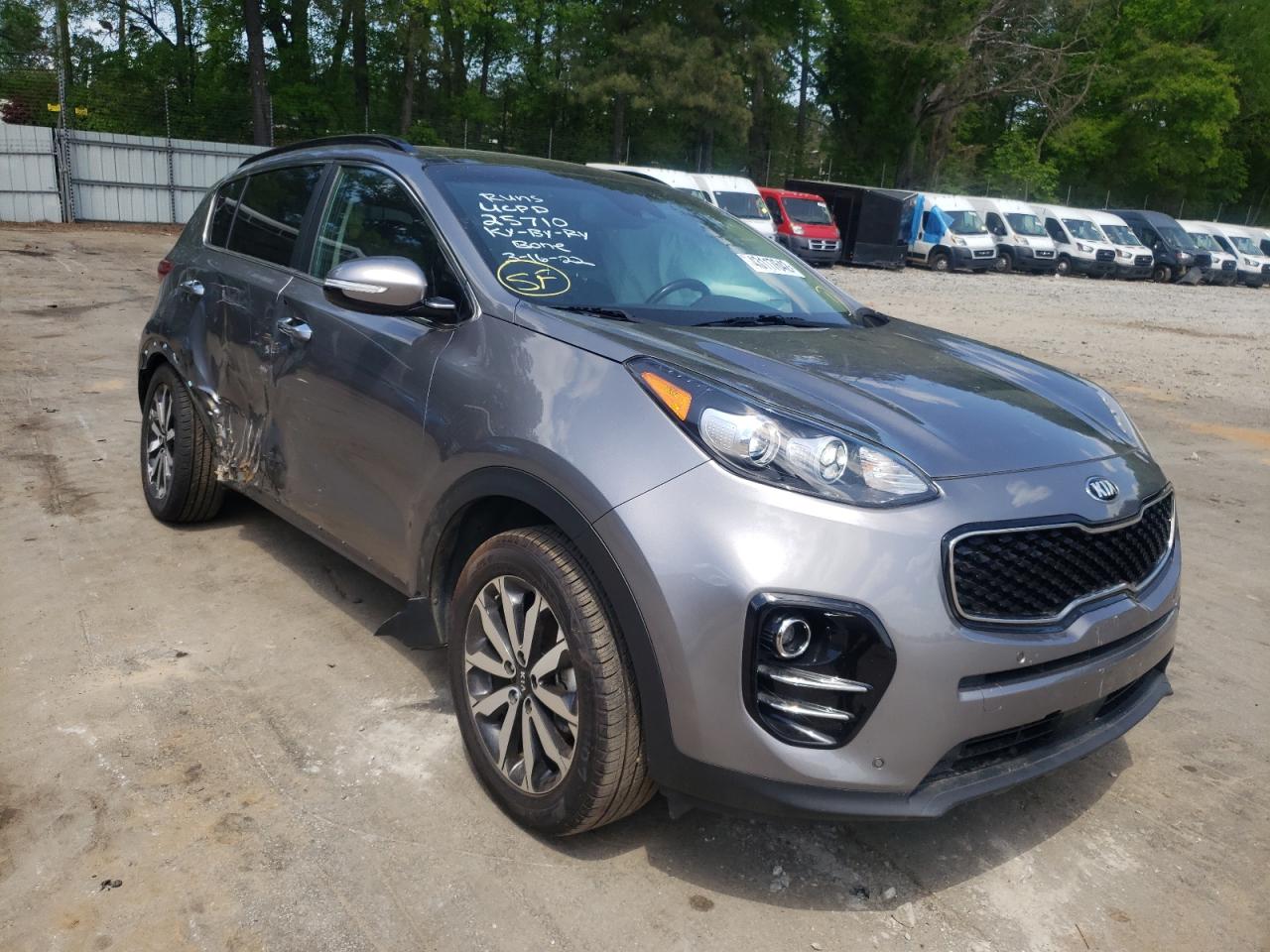 KIA SPORTAGE E 2018 with VIN KNDPN3AC6J7354298 - Photo from auction