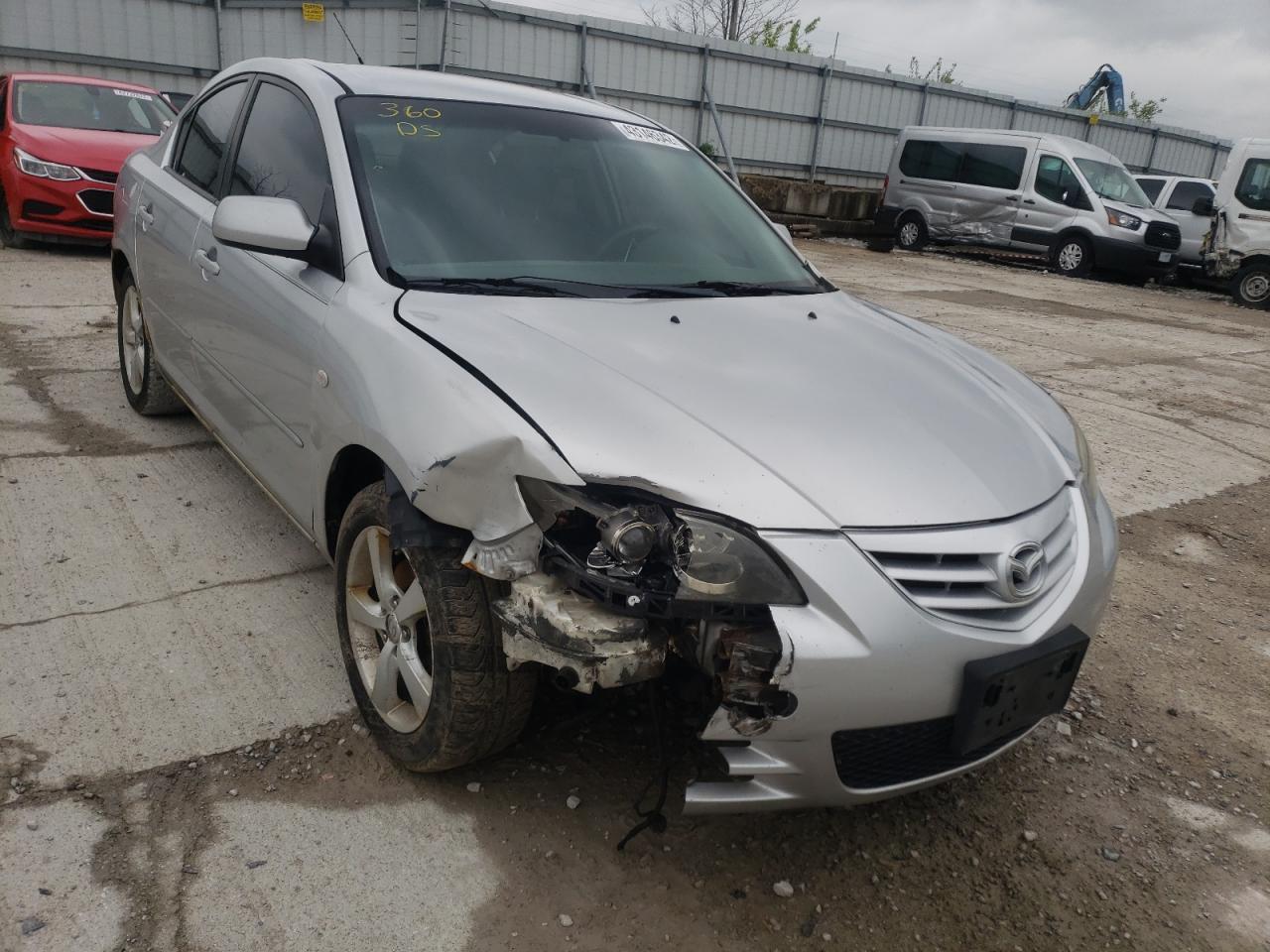 Photo 9 from auction – 2005 MAZDA MAZDA3I with VIN JM1BK32F651257123