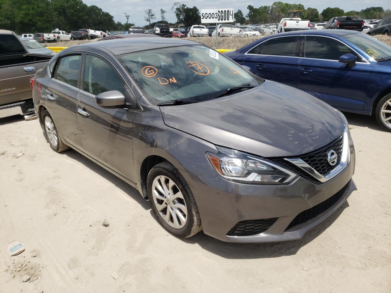 Photo 1 from auction – 2017 NISSAN SENTRA S with VIN 3N1AB7AP2HY225401