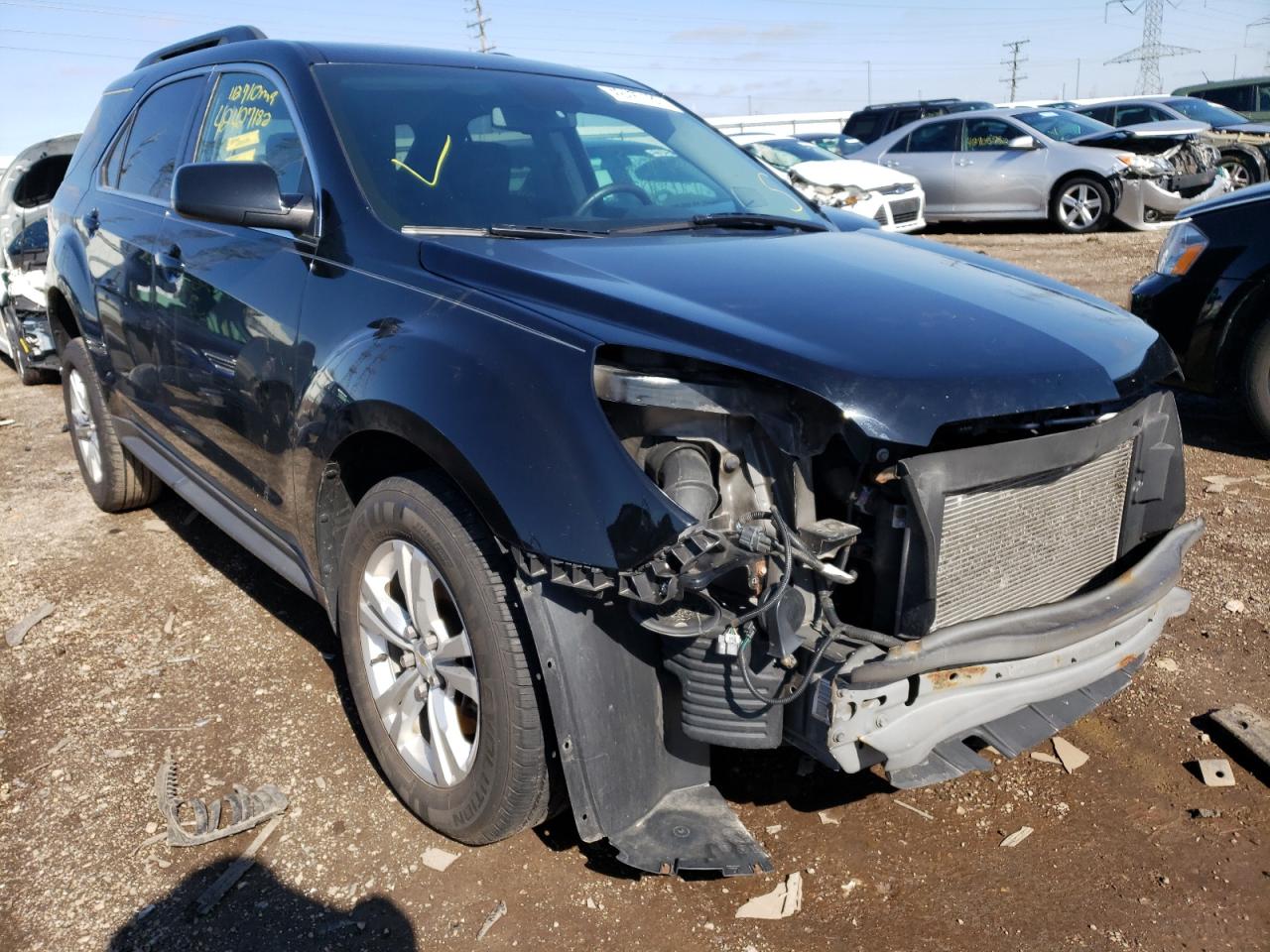 CHEVROLET EQUINOX LT 2013 with VIN 2GNALDEK0D1195998 - Photo from auction