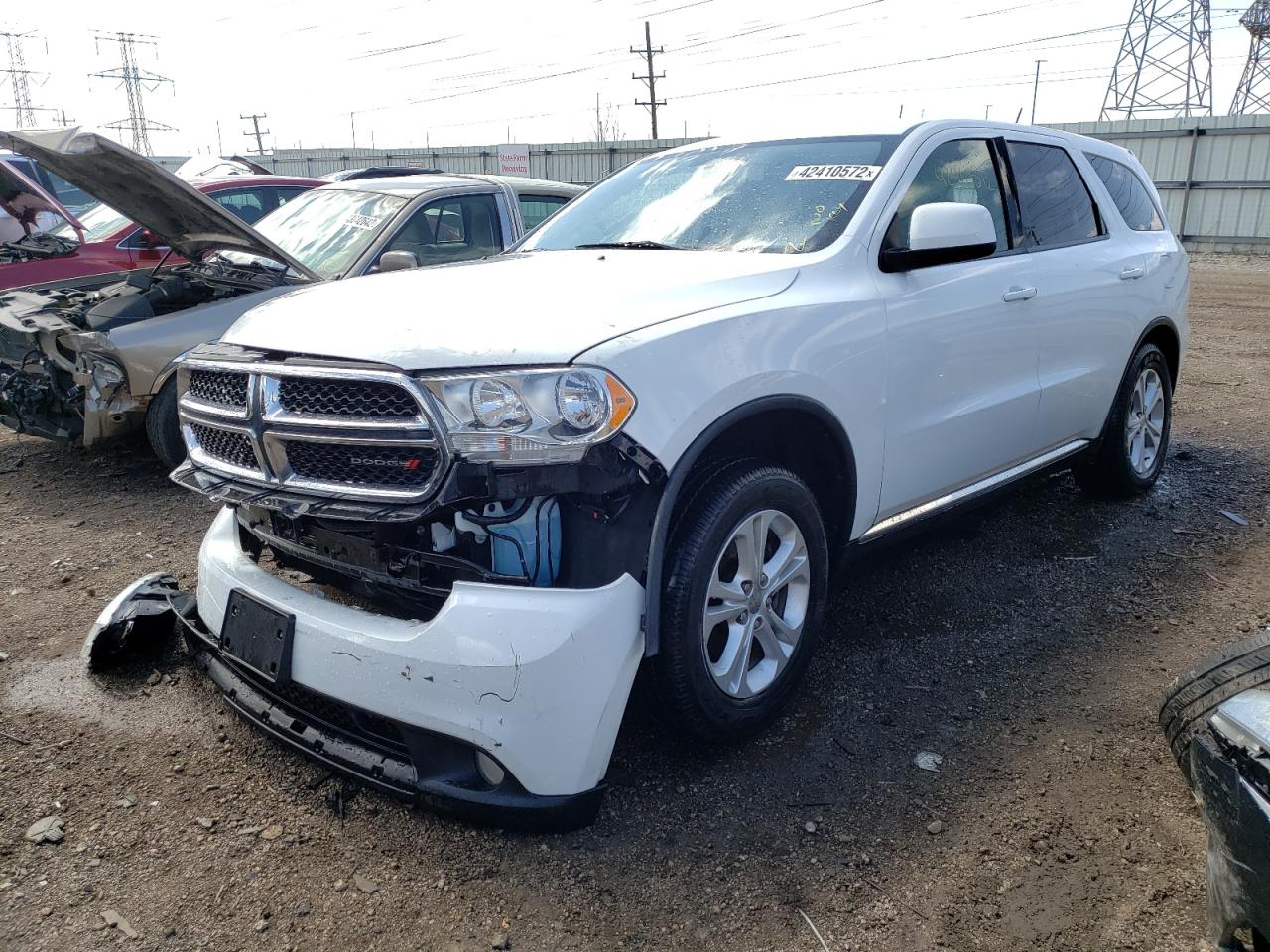 Photo 2 from auction – 2013 DODGE DURANGO SX with VIN 1C4RDHAG1DC571944