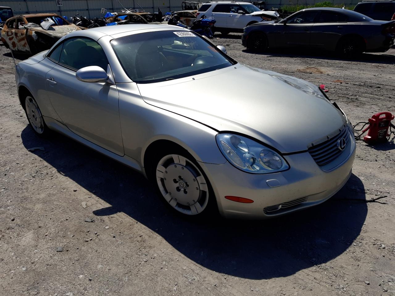 LEXUS SC 430 2002 with VIN JTHFN48Y320023044 - Photo from auction